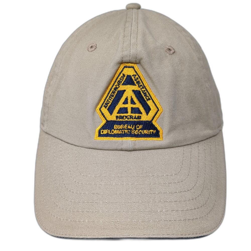 Bureau of Diplomatic Security Baseball Cap Beige One Size Adjustable Hypgear